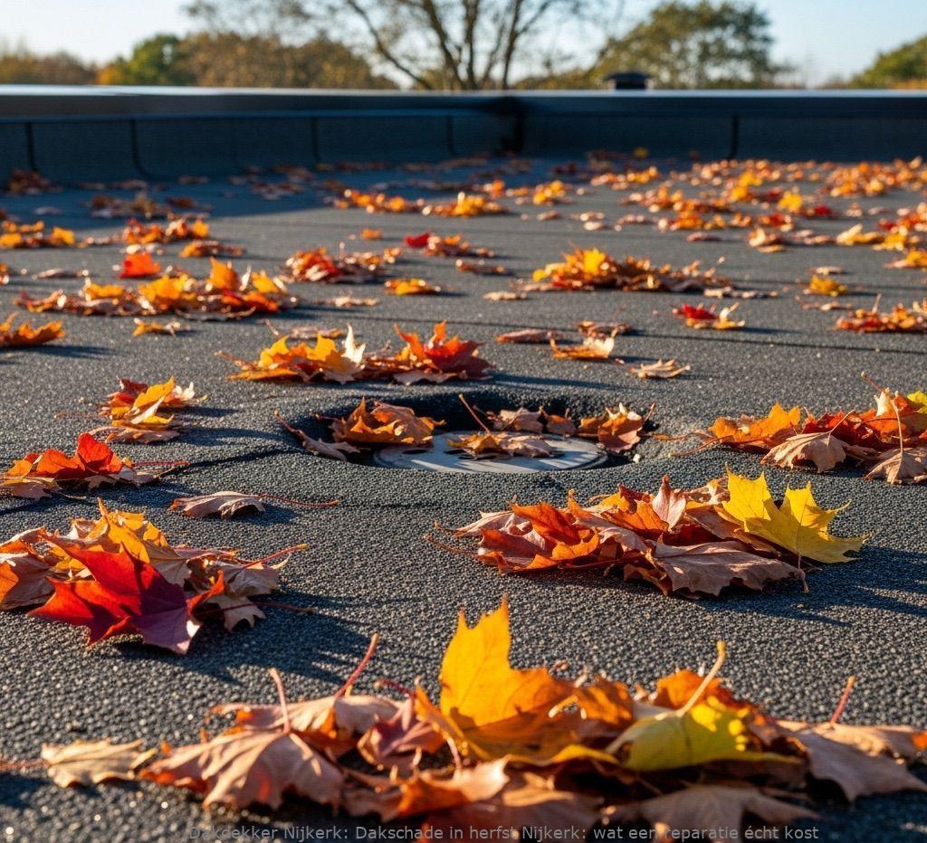 Dakschade In Herfst Nijkerk